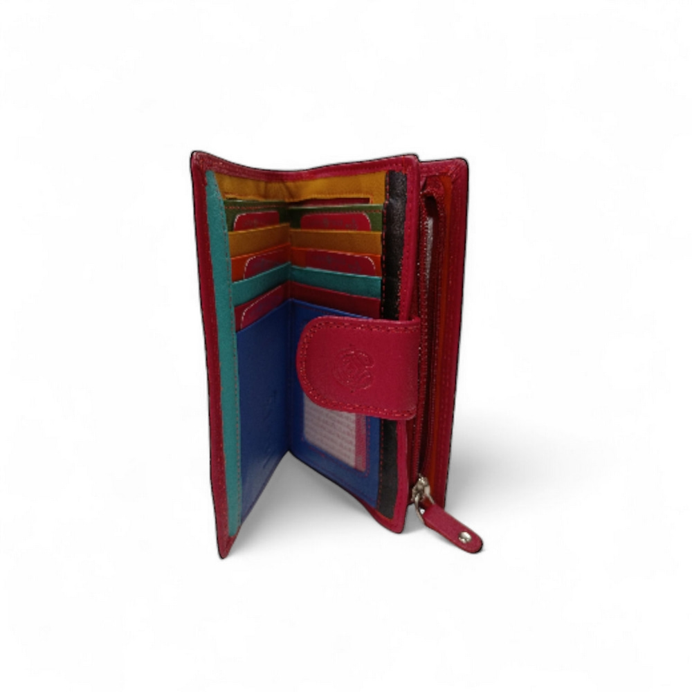 Billetero de Piel para Mujer Laura Valle Multicolor - Imagen 6