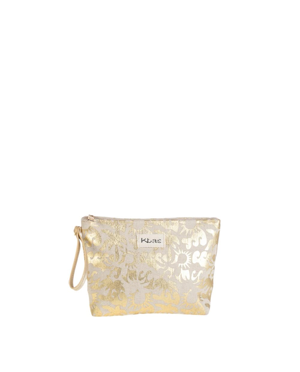 NECESER LONA, CON CREMALLERA, COLOR ORO