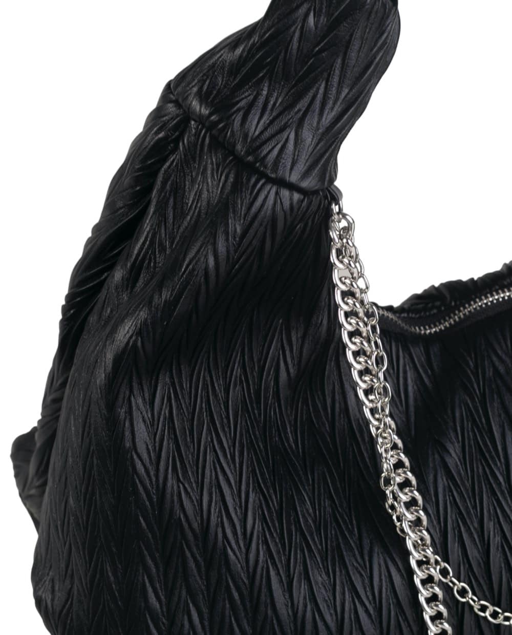 Bolso Hobo Pu, con cremallerra - Imagen 2