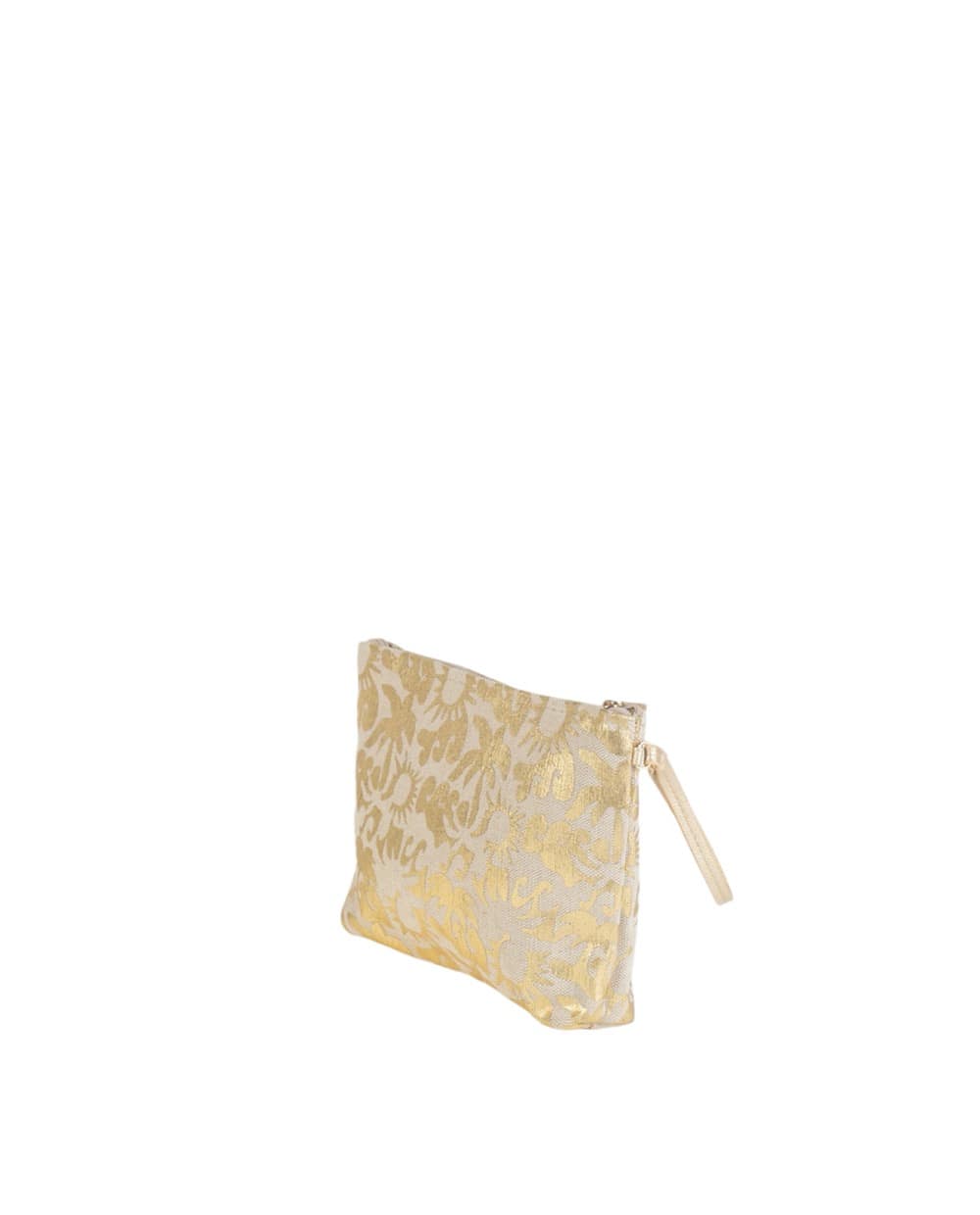 NECESER LONA, CON CREMALLERA, COLOR ORO - Imagen 2