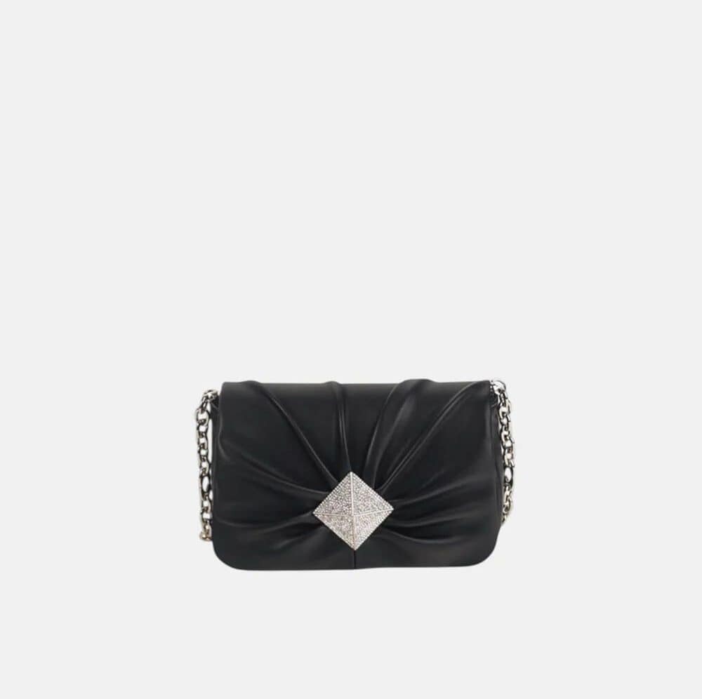 Bolso de hombro cockail diamante