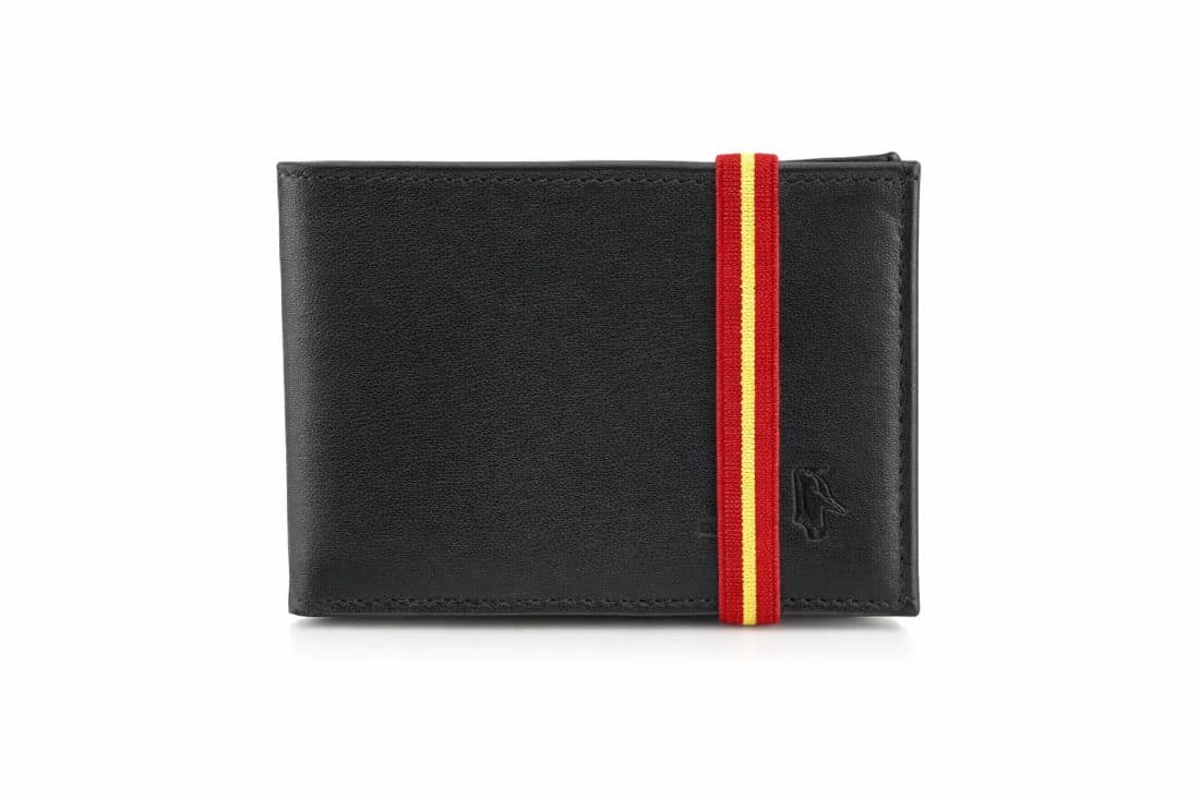 Billetera de Piel Porta Placa Profesional