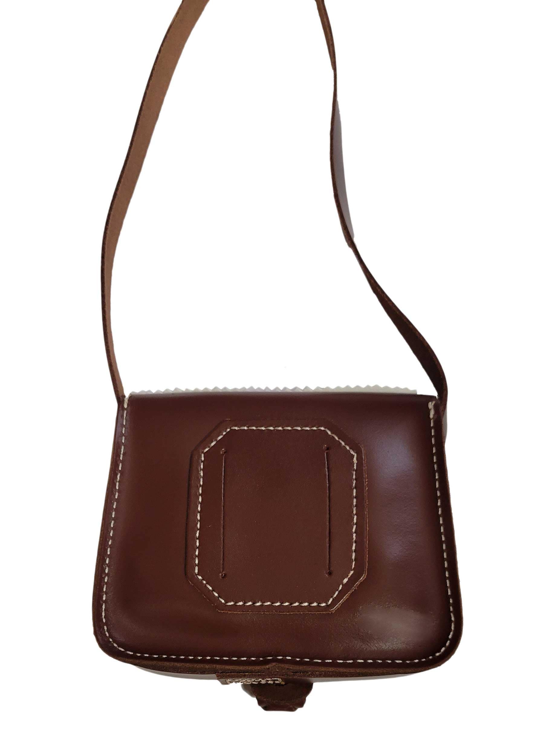 Bolso piel bordado - Imagen 3