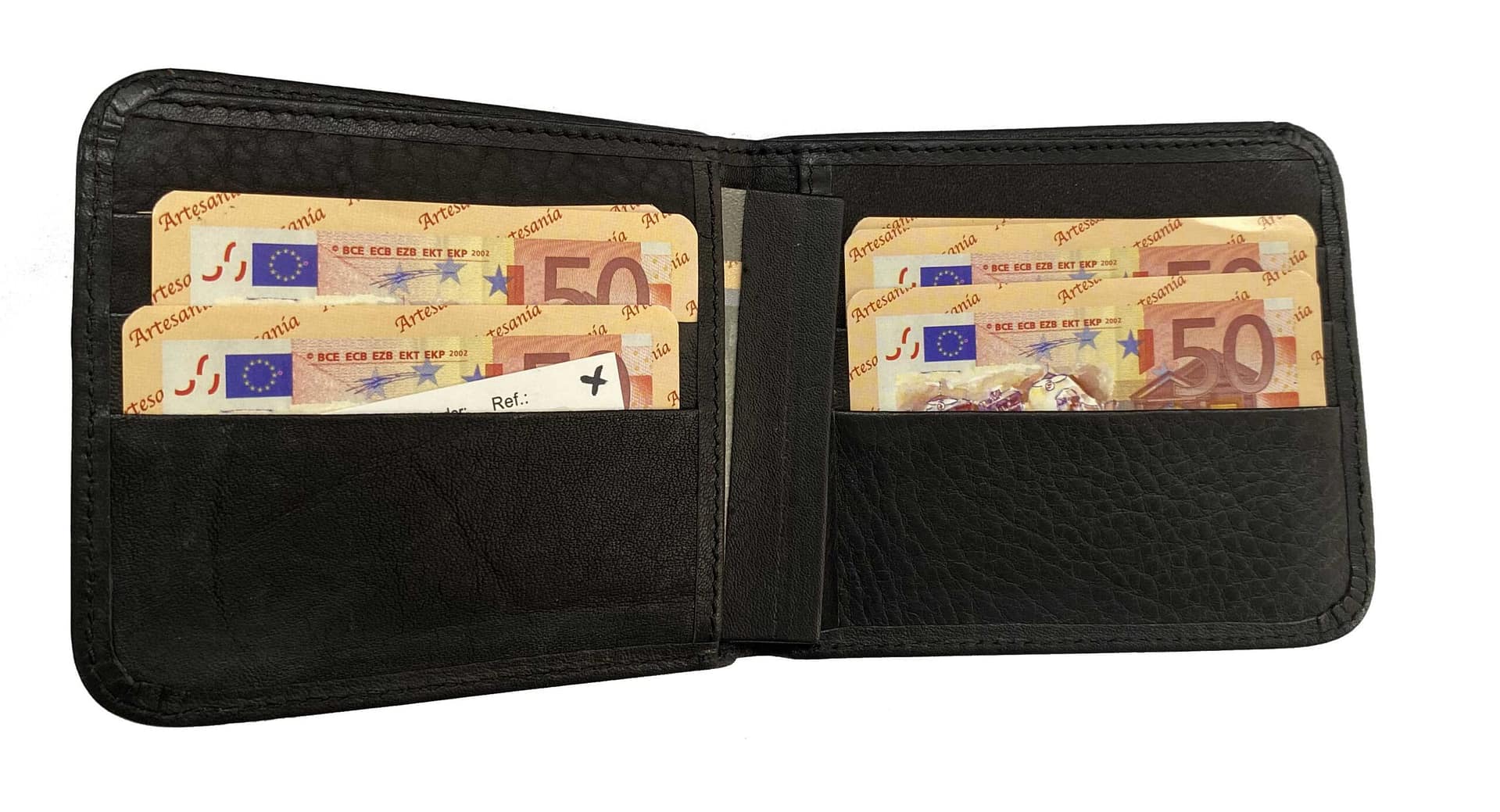 BILLETERA/TARJETERO PIEL - TARJETERO EXTRAIBLE - Imagen 2