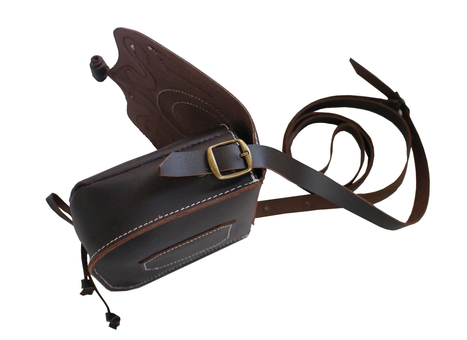 Bolso de piel con motivos de la virgen Rocío - Imagen 2