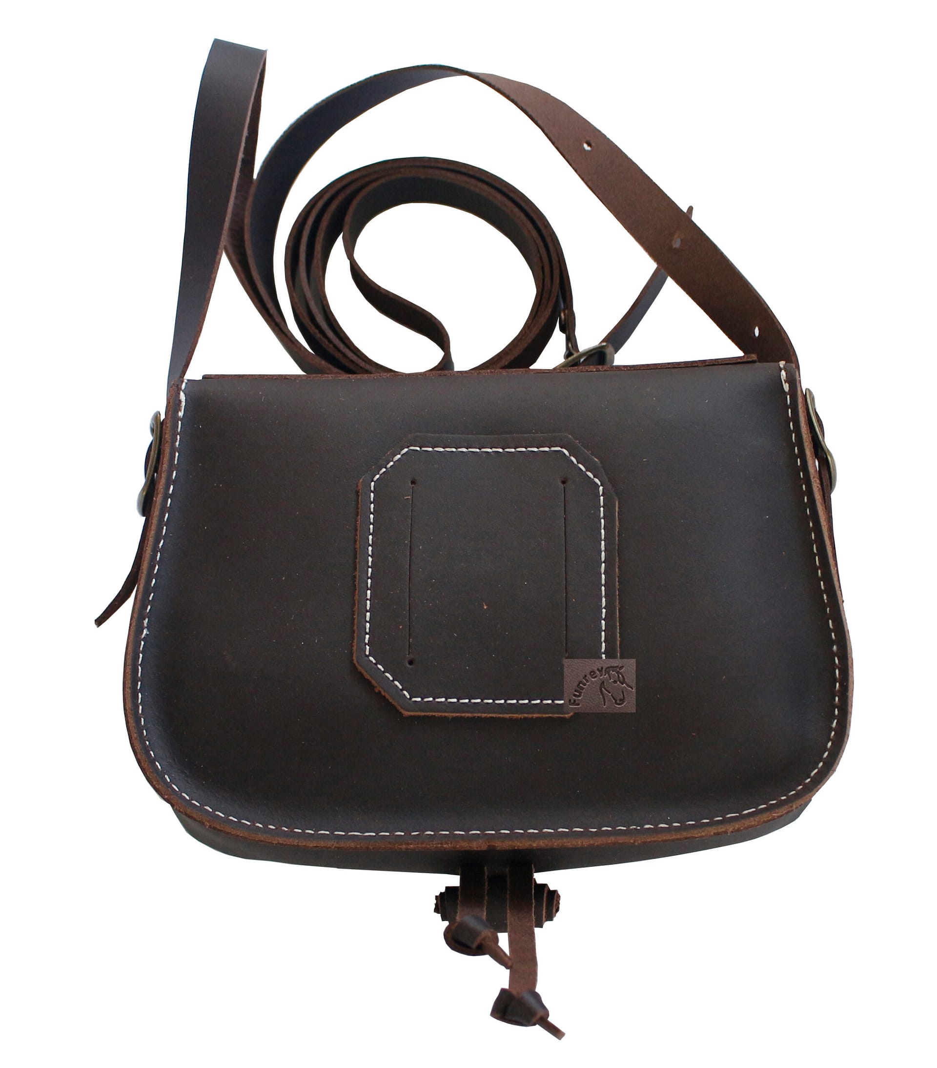 Bolso de piel con motivos de la virgen Rocío - Imagen 3