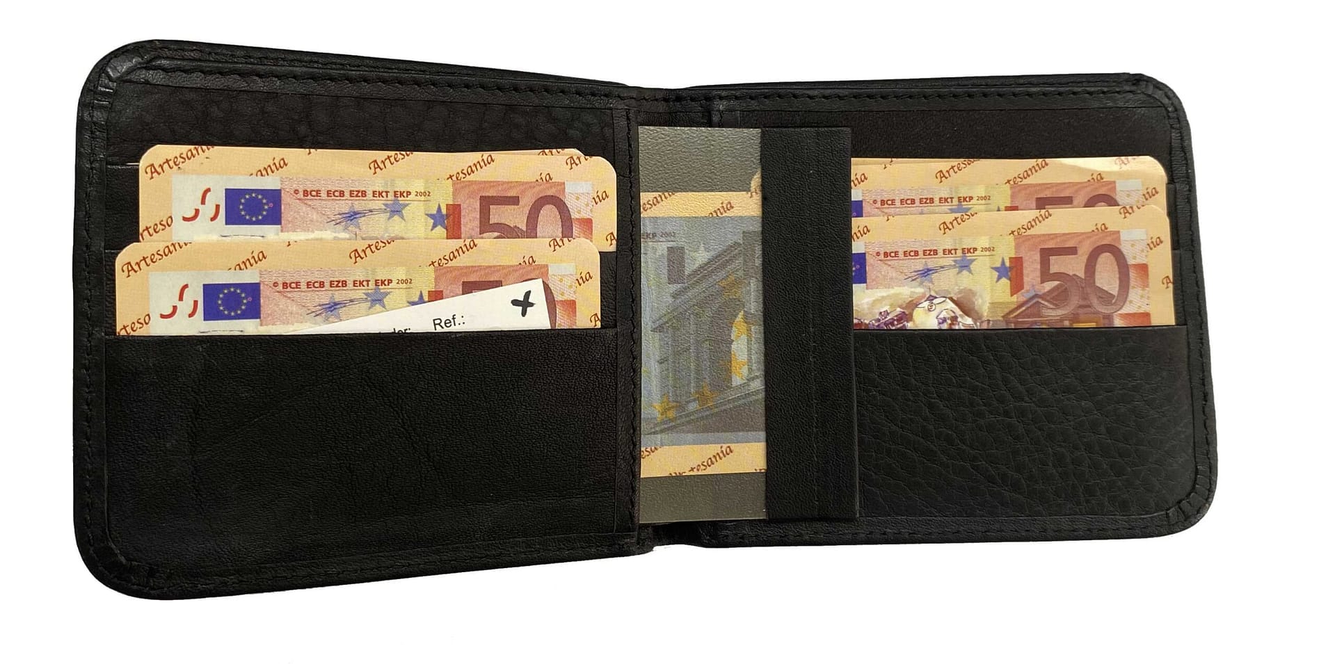 BILLETERA/TARJETERO PIEL - TARJETERO EXTRAIBLE - Imagen 3