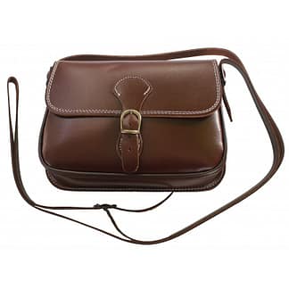 Bolso/Riñonera Rociero Solapa Hebilla - 11,5x20x5cm - Marrón