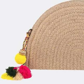 BOLSO/CARTERA DE MANO YUTE