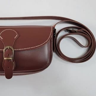 Bandolera de Piel cuero con Hebilla