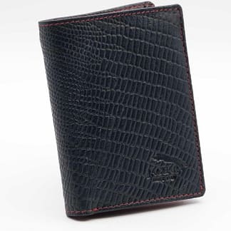 Cartera tarjetero piel correílla