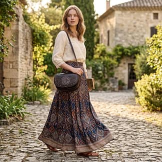 Bolso artesanal de Ubrique