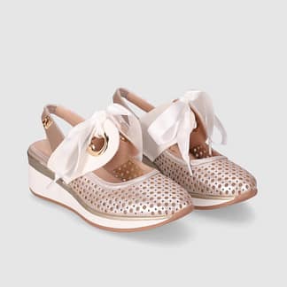 Sandalias Piel de Mujer Chika10 ReNature Cuña baja