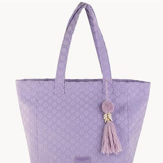 Bolso Playa Toalla,Con cremallera,Color Lila