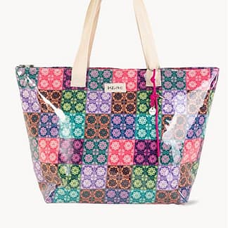 Bolso playa Etnico lona plastificado