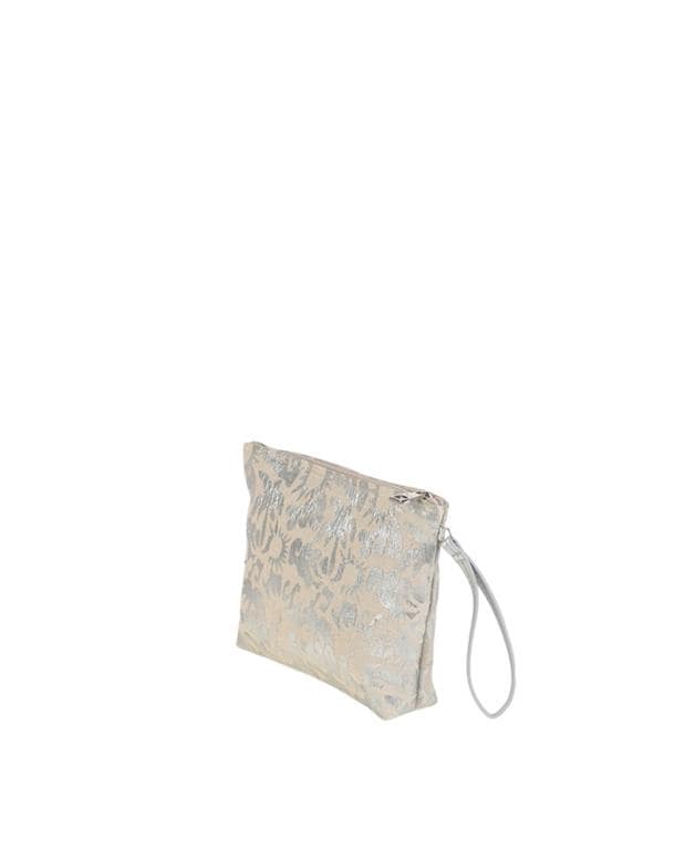 NECESER LONA, CON CREMALLERA, COLOR PLATA - Imagen 2