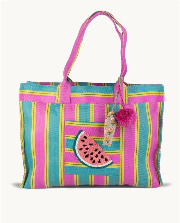 Bolso Shopping Reciclado Fucsia