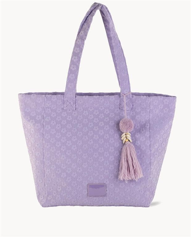 Bolso Playa Toalla,Con cremallera,Color Lila