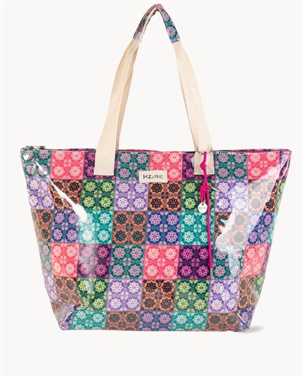 Bolso playa Etnico lona plastificado