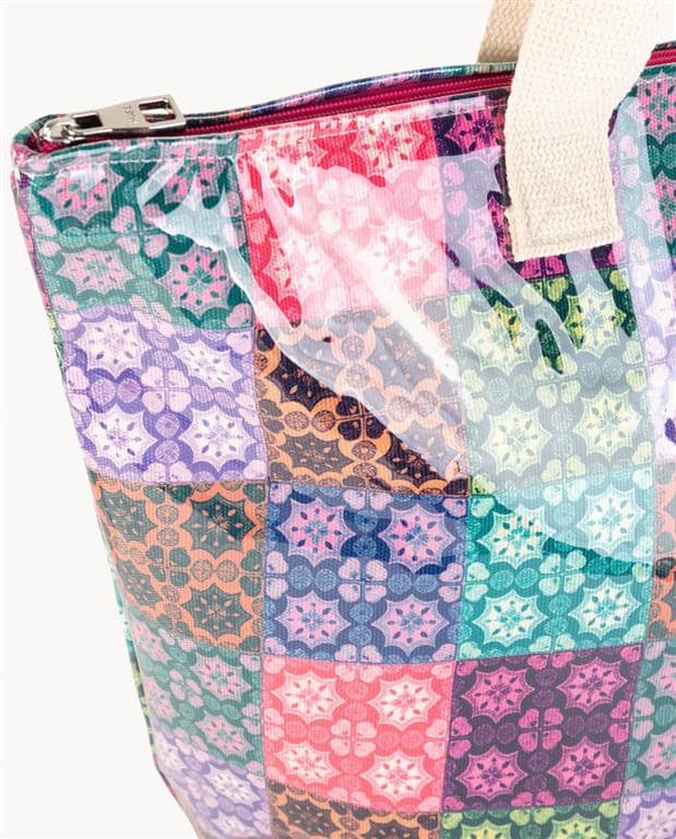 Bolso playa Etnico lona plastificado - Imagen 3