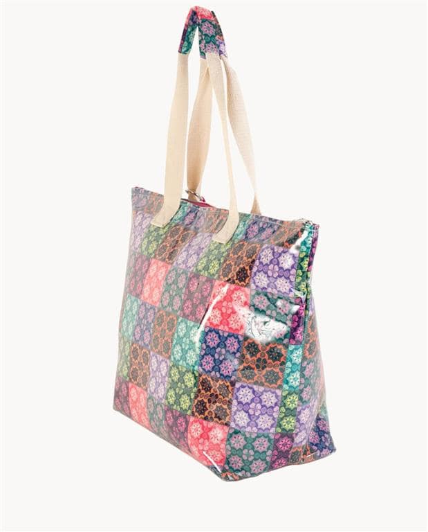 Bolso playa Etnico lona plastificado - Imagen 2