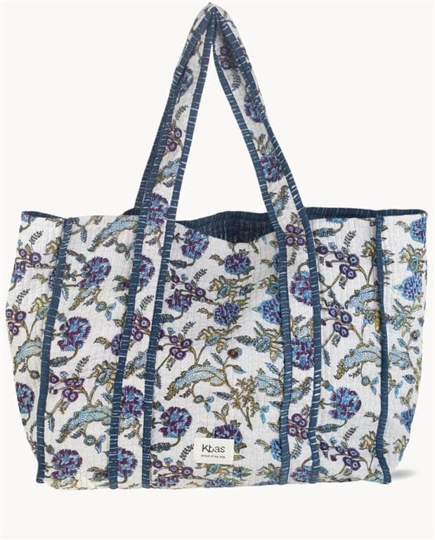 Bolso Playa Algodón Floral