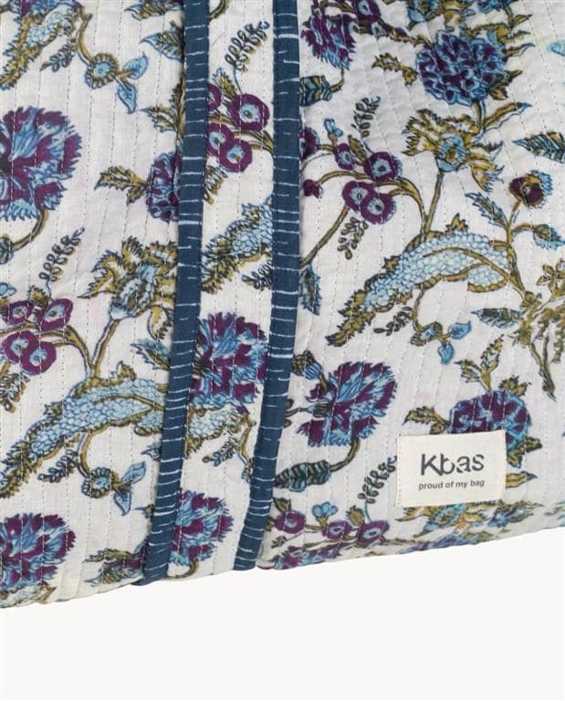 Bolso Playa Algodón Floral - Imagen 2