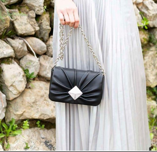 Bolso de hombro cockail diamante - Imagen 3