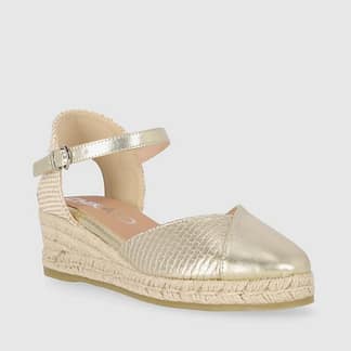 Sandalias Piel Vegana de Mujer Chika10 Cuña baja