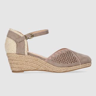 Sandalias Tejido de Mujer Chika10 Cuña baja