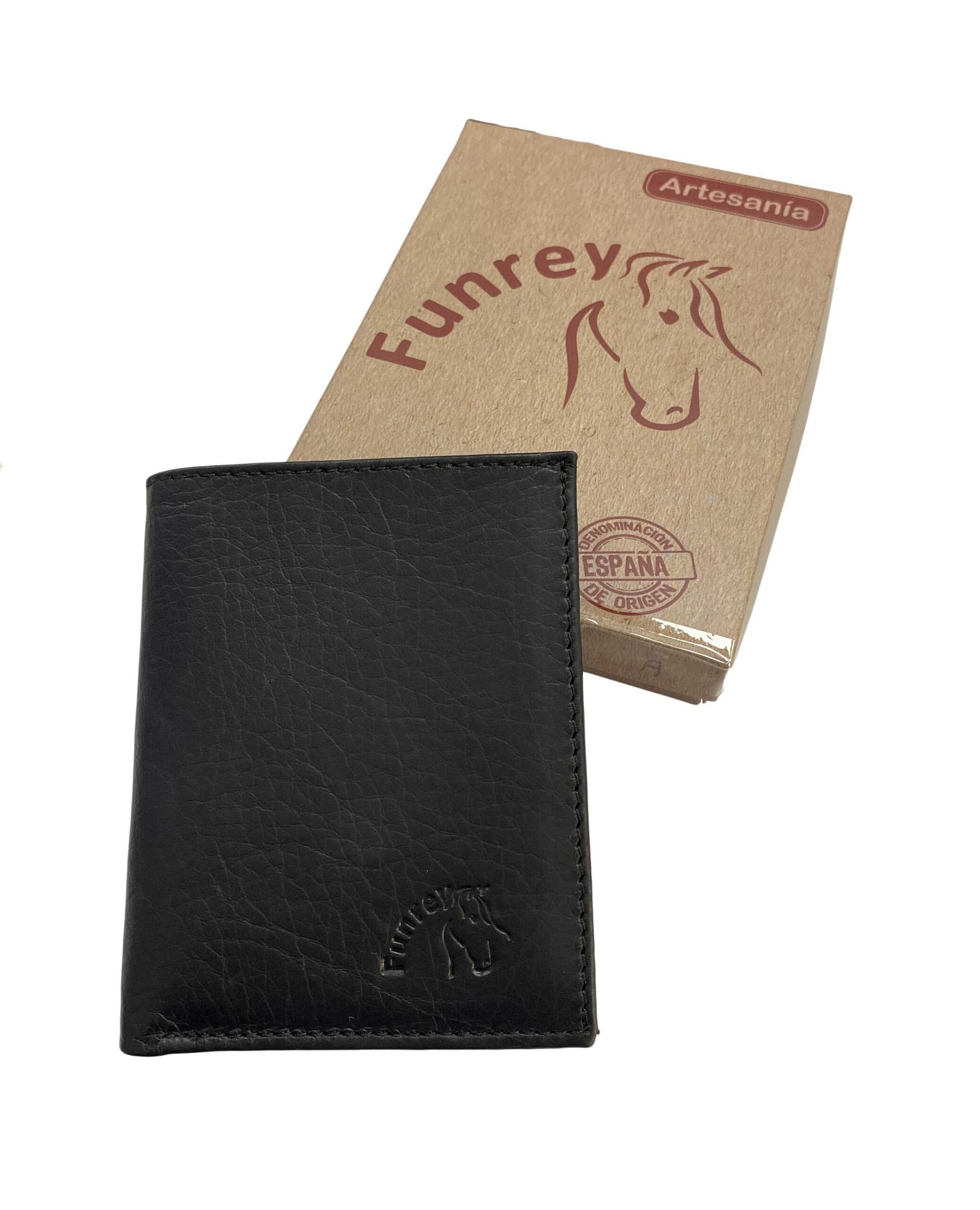 BILLETERA/TARJETERO PIEL - 6 TARJETAS Y PLACA OVALADA - Imagen 5